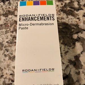 Rodan And Fields microdermabrasion paste.